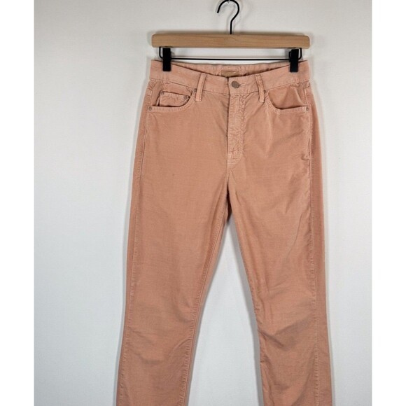 Mother Women Jeans Orange High Waisted Looker Lipstick And Other Stories Size 27 - Picture 6 of 11